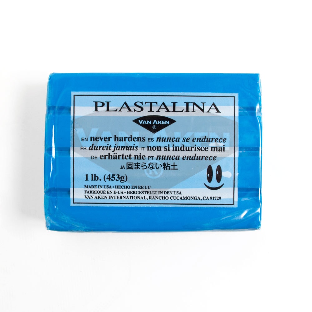 Van Aken, Plastalina, Modeling Clay, 1#, Turquoise